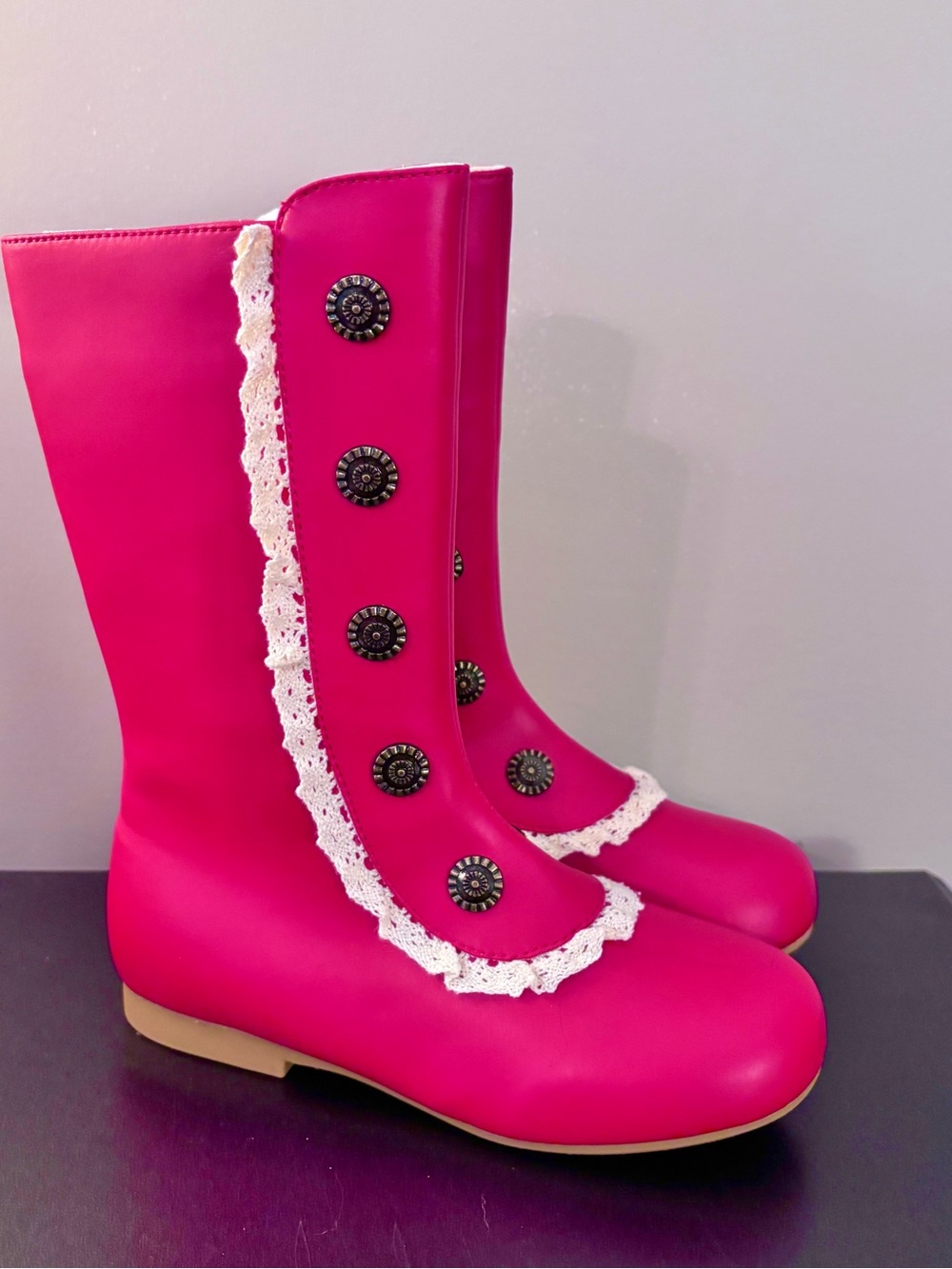 NWOT Liv & MIA red boots size 1